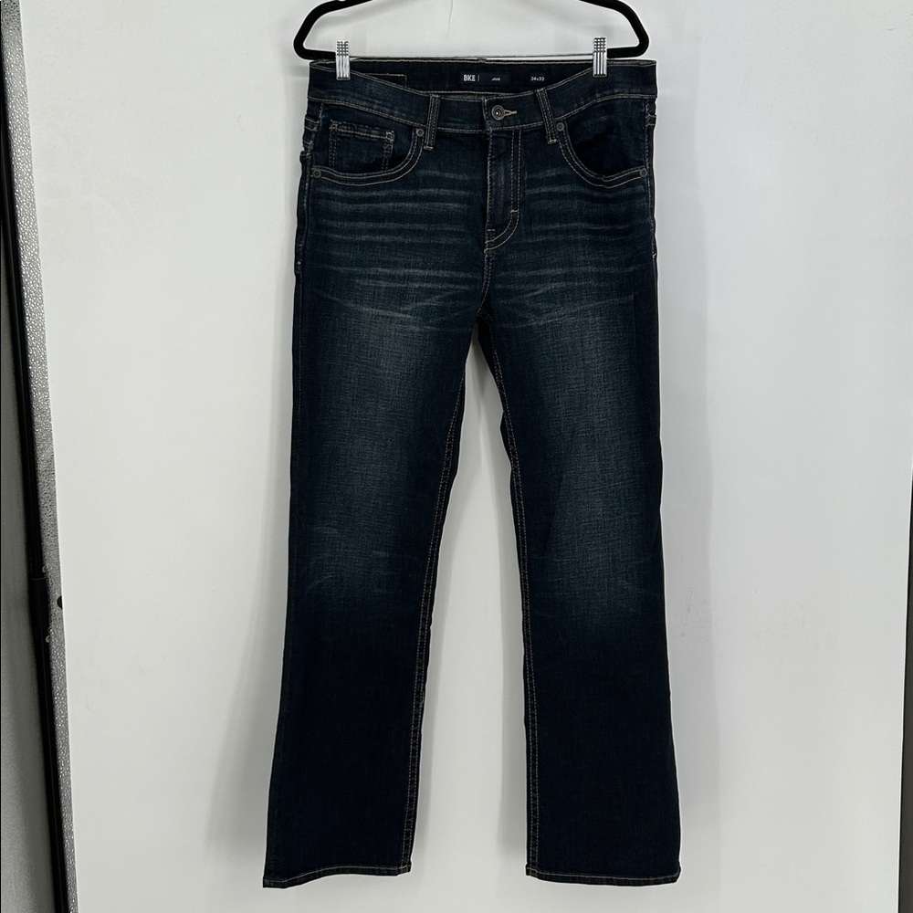 Men's Bootcut Jeans - Dark Indigo